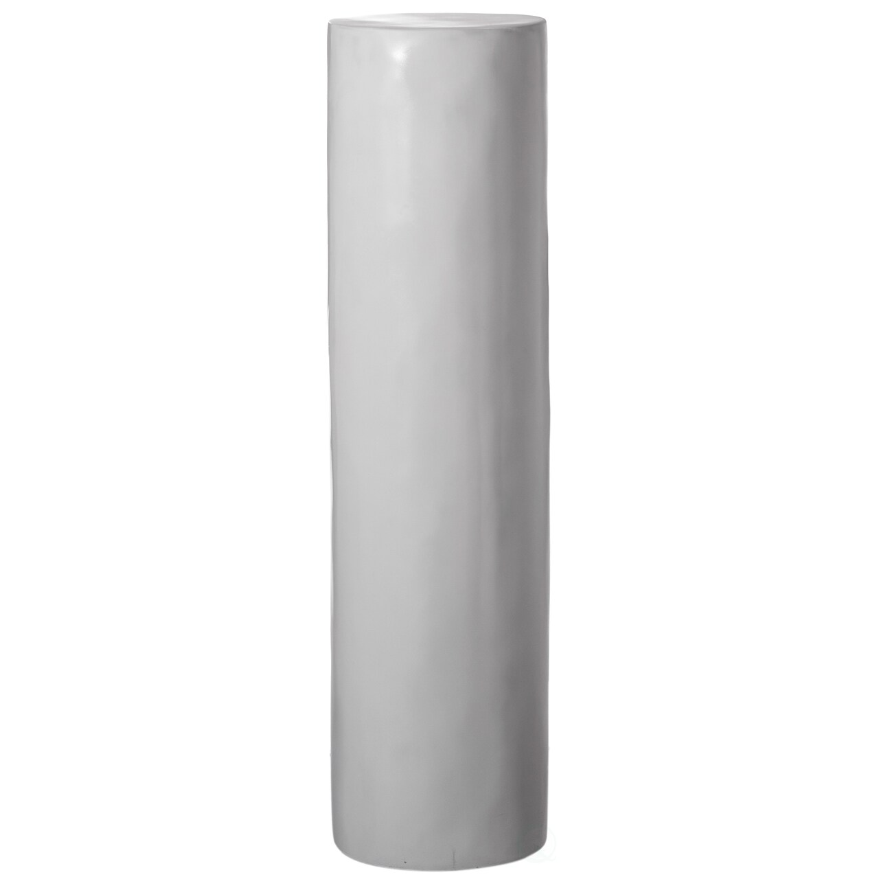 Decorative Modern Fiberglass Pillar Column Flower Stand Cylinder Shape Pedestal for Wedding, Living Room, or Dining Room